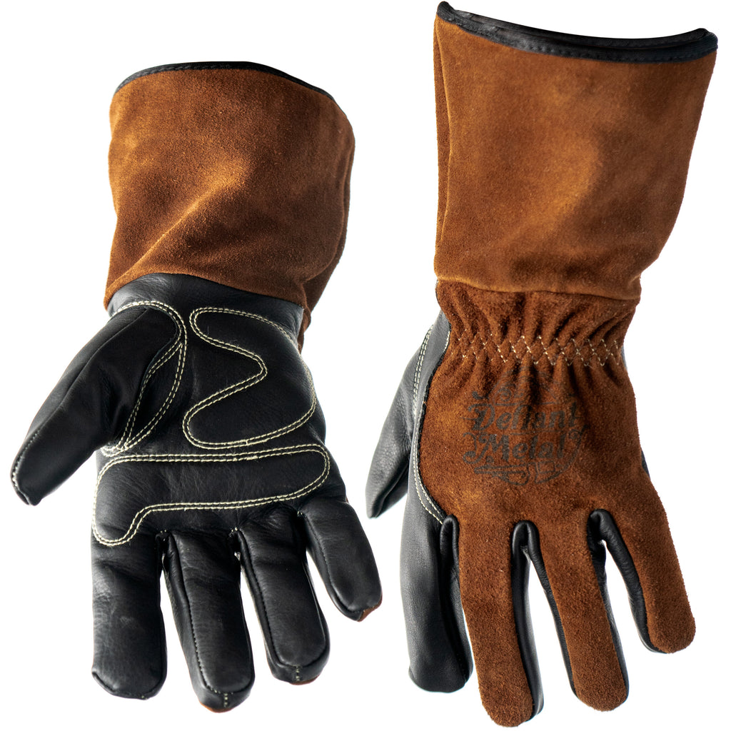 Defiant Metal MIG Welding Gloves with Kevlar Lining