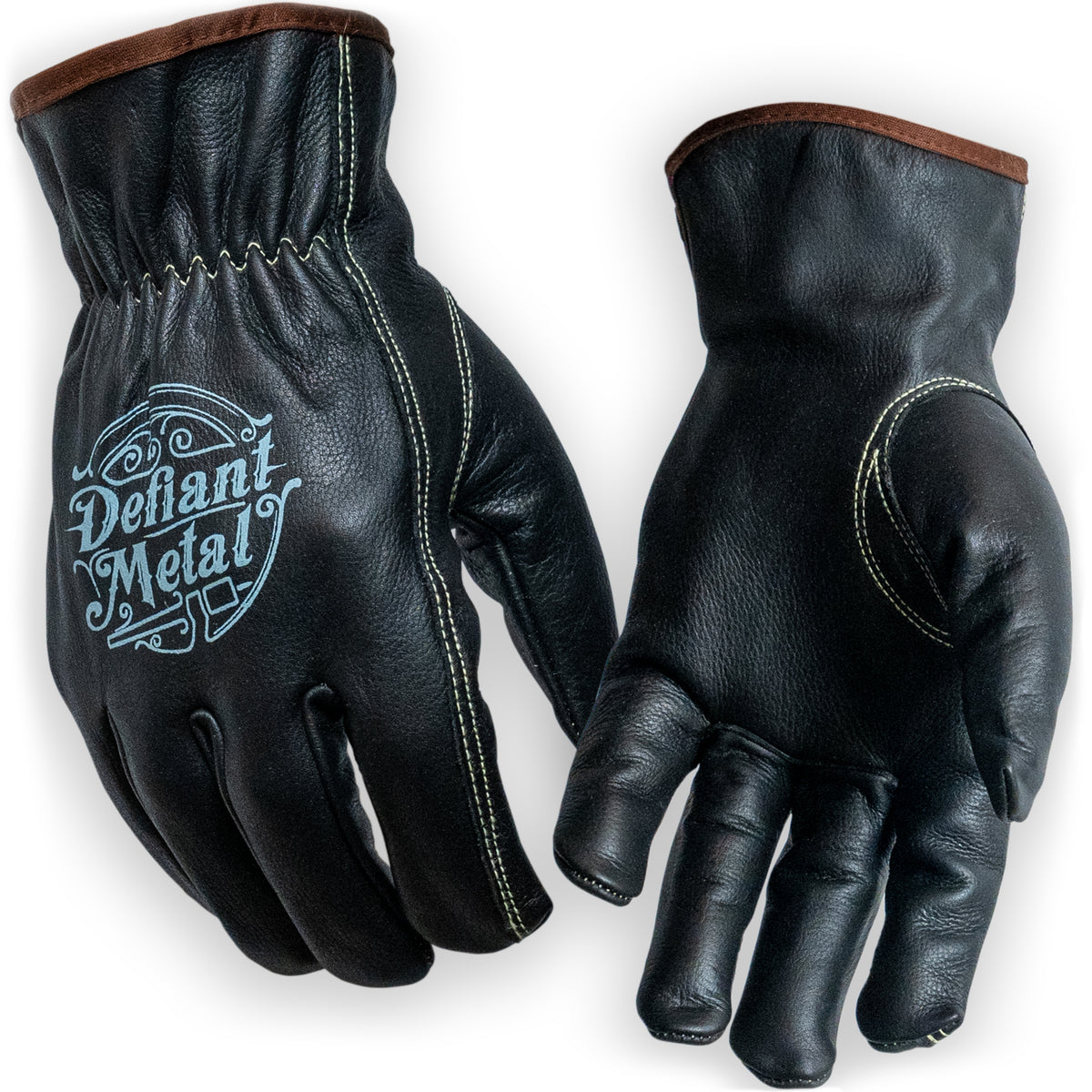 Defiant Metal Black Fabricator Gloves Large