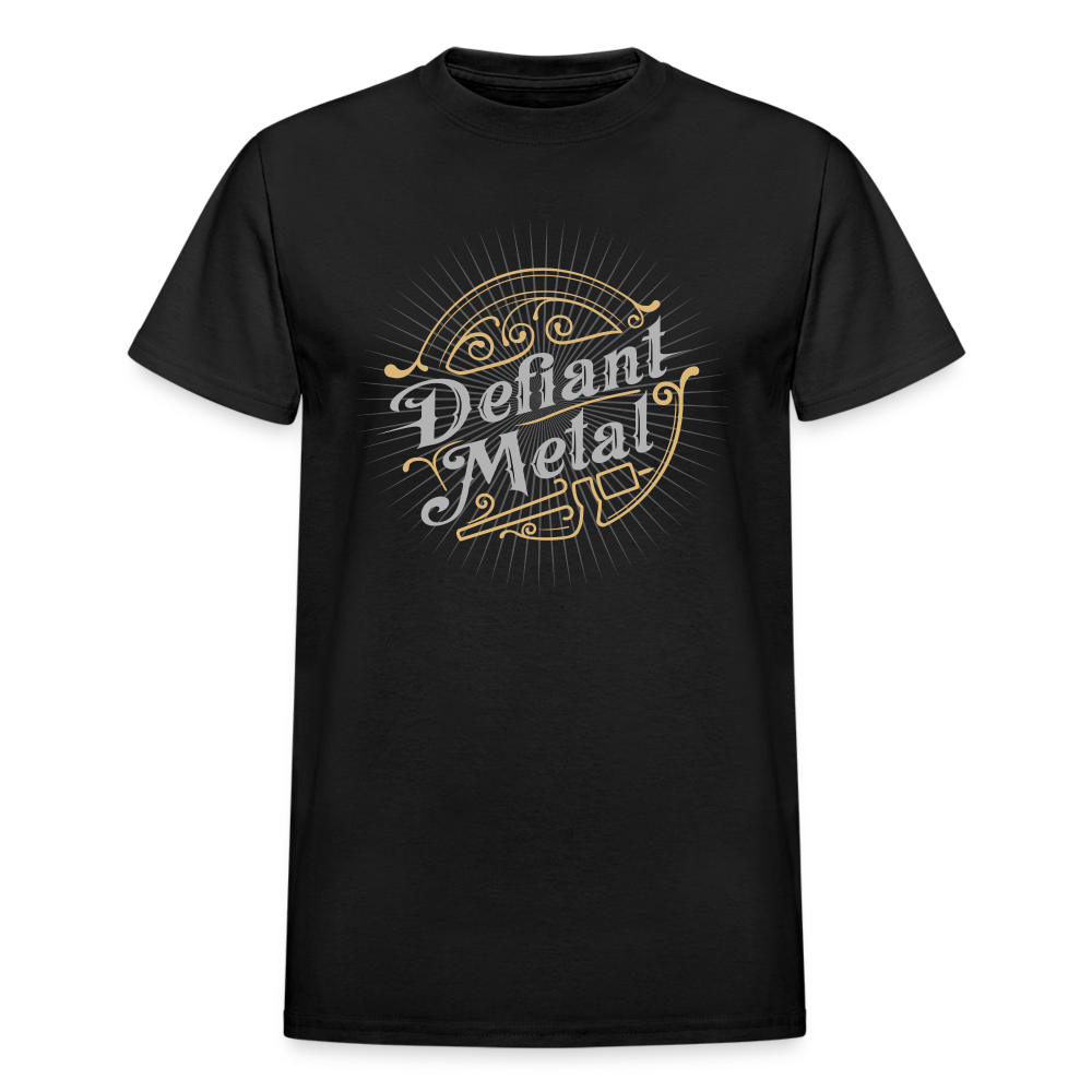 Defiant Metal Ultra Cotton Adult T-Shirt - black