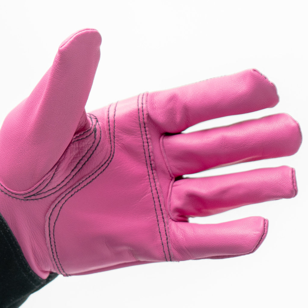 PINK Defiant Metal TIG Welding Gloves
