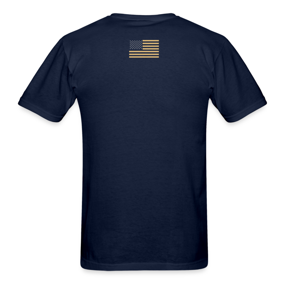 Defiant Metal Ultra Cotton Adult T-Shirt - navy